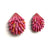 Pink Layered Aluminum Earrings-Earrings-Eunseok Han-Pistachios