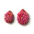 Pink Layered Aluminum Earrings-Earrings-Eunseok Han-Pistachios
