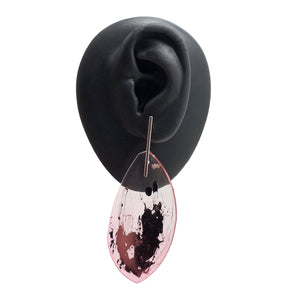 Pink Reflection Earrings-Earrings-Yookyung Song-Pistachios
