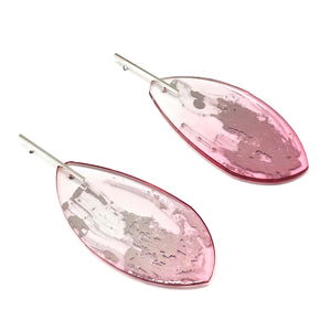 Pink Reflection Earrings-Earrings-Yookyung Song-Pistachios