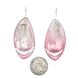 Pink Reflection Earrings-Earrings-Yookyung Song-Pistachios