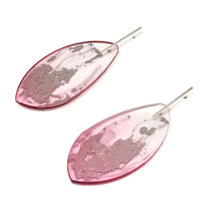 Pink Reflection Earrings-Earrings-Yookyung Song-Pistachios