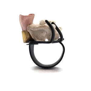 Pink Ribbon Ring-Rings-Mélanie Denis-Pistachios