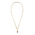 Pink Sapphire & Gold Vermeil Necklace-Necklaces-Emily Rogstad-Pistachios