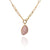 Pink Sapphire & Gold Vermeil Necklace-Necklaces-Emily Rogstad-Pistachios