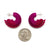 Pink Shell Hoops-Earrings-Lynne MacLachlan-Pistachios