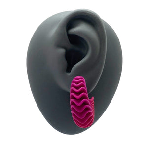 Pink Shell Hoops-Earrings-Lynne MacLachlan-Pistachios