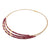 Pink Tourmaline Collar Necklace-Necklaces-Bernd Wolf-Pistachios
