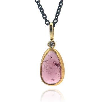 Pink Tourmaline Necklace