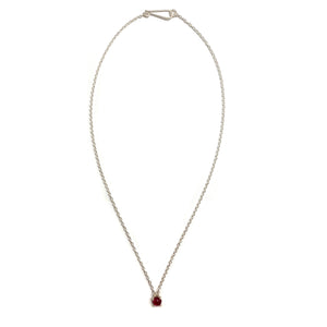 Pink Tourmaline Pendant Necklace-Heather Guidero-Pistachios