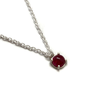 Pink Tourmaline Pendant Necklace-Heather Guidero-Pistachios