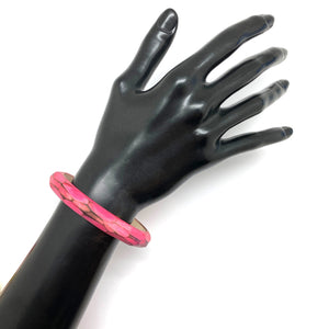 Pink Wood Bracelet-Bracelets-Cristina Zani-Pistachios