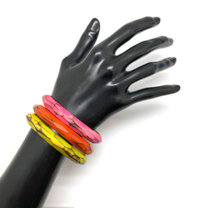 Pink Wood Bracelet-Bracelets-Cristina Zani-Pistachios