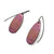 Pink and Gold Enamel Earrings-Earrings-Jenne Rayburn-Pistachios