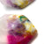 Pink and Yellow Crystal Stud Earrings-Earrings-Asami Watanabe-Pistachios