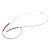 Playful Anodized Aluminum Swoop Collar-Necklaces-Ursula Muller-Pistachios