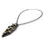 Pointed Keum-boo Pendant-Necklaces-So Young Park-Pistachios