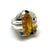 Pop Art Citrine Sculpted Cocktail Ring-Rings-Jennifer Merchant-Pistachios