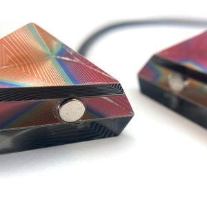 Pop Art Geometric Necklace-Necklaces-Jennifer Merchant-Pistachios