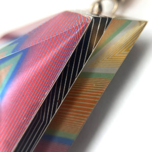 Pop Art Geometric Necklace-Necklaces-Jennifer Merchant-Pistachios