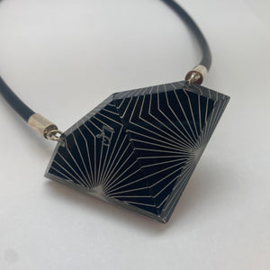 Pop Art Geometric Necklace-Necklaces-Jennifer Merchant-Pistachios