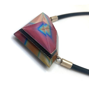Pop Art Geometric Necklace-Necklaces-Jennifer Merchant-Pistachios