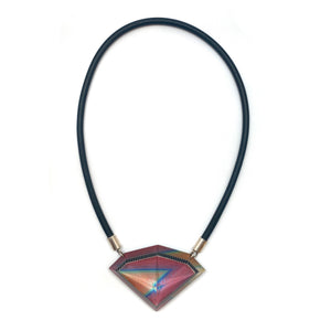Pop Art Geometric Necklace-Necklaces-Jennifer Merchant-Pistachios