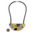 Pop Art Half Round Necklace-Necklaces-Jennifer Merchant-Pistachios