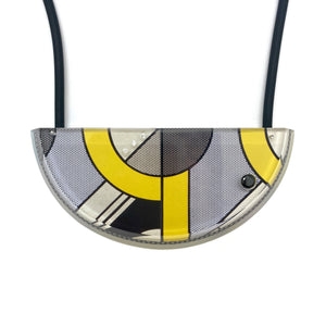 Pop Art Half Round Necklace-Necklaces-Jennifer Merchant-Pistachios