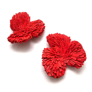 Poppy Triple Circle Earrings-Earrings-Ute Kolar-Pistachios