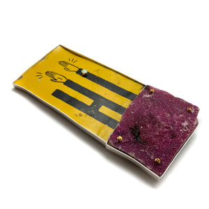 Pre-Covid Friendly Brooch-Pins-Carin Jones-Pistachios