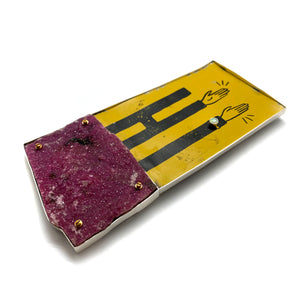 Pre-Covid Friendly Brooch-Pins-Carin Jones-Pistachios