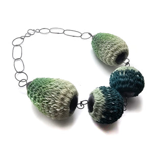 Proliferation Statement Necklace-Necklaces-Hee Ang Kim-Pistachios