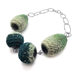 Proliferation Statement Necklace-Necklaces-Hee Ang Kim-Pistachios