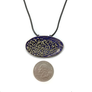Purple Burst Pendant-Necklaces-So Young Park-Pistachios