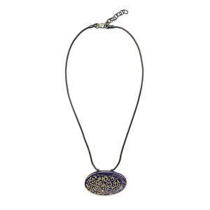 Purple Burst Pendant-Necklaces-So Young Park-Pistachios