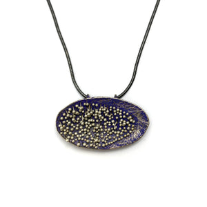 Purple Burst Pendant-Necklaces-So Young Park-Pistachios