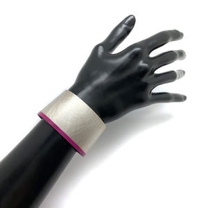 Purple Colorfields Bracelet-Bracelets-Claudia Hoppe-Pistachios