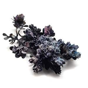 Purple Flora Curiosa Brooch-Pins-Hanna Liljenberg-Pistachios