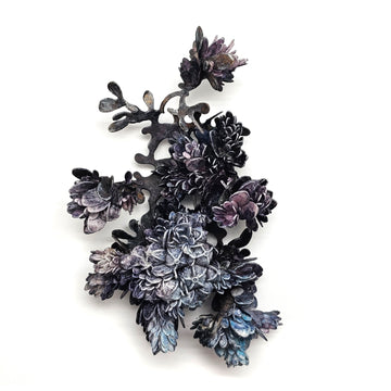 Purple Flora Curiosa Brooch