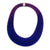 Purple and Blue Ripple Necklace-Necklaces-Lynne MacLachlan-Pistachios