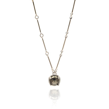 Pyrite Pendant Necklace