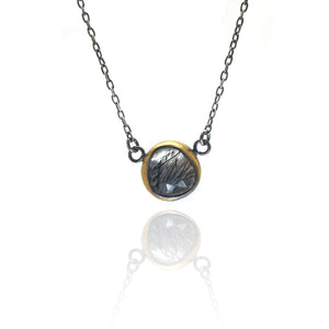 Quartz Pendant Necklace-Necklaces-Austin Titus-Pistachios