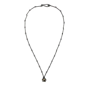 Quartz Pendant Necklace-Heather Guidero-Pistachios