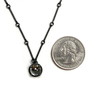 Quartz Pendant Necklace-Heather Guidero-Pistachios