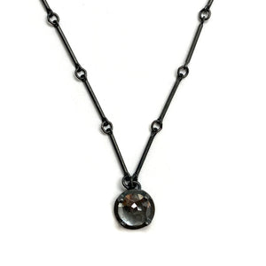 Quartz Pendant Necklace-Heather Guidero-Pistachios