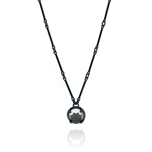 Quartz Pendant Necklace-Heather Guidero-Pistachios