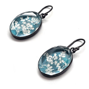Quartz and Turquoise Earrings-Earrings-Kelly Jean Conroy-Pistachios