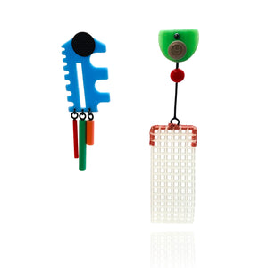 Rachel Butlin - Things Unsaid Earrings I-Earrings-Precious Collective-Pistachios