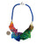 Rainbow Petals Layered Necklace-Necklaces-Eunseok Han-Pistachios